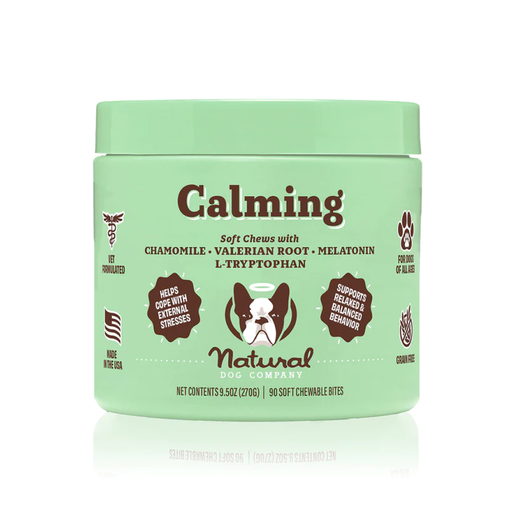 Natural Dog Company Calming Chews, 90 count front image number null