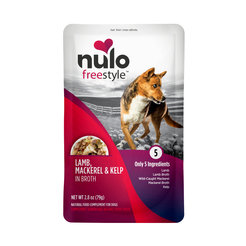 Nulo FreeStyle Dog Lamb, Mackerel, & Kelp in Broth Pouch, 2.8-oz image number null