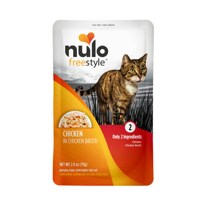 Nulo FreeStyle Cat Chicken in Broth Pouch, 2.8-oz