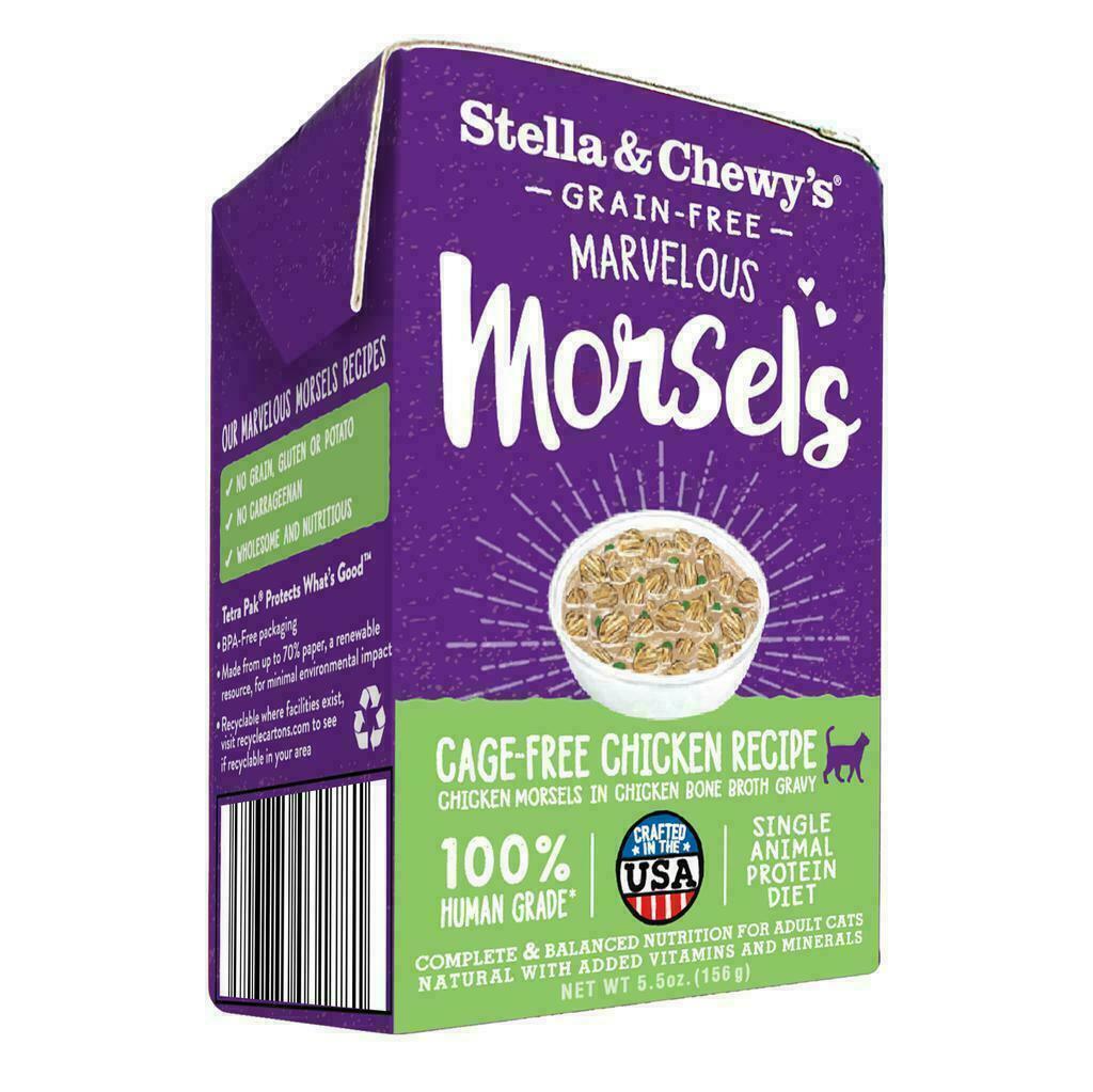 Stella & Chewy's Cat Marvelous Morsels, Cage Free Chicken Recipe, 5.5-oz image number null