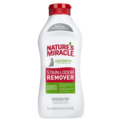 Nature's Miracle Cat Stain And Odor Remover, 16-oz