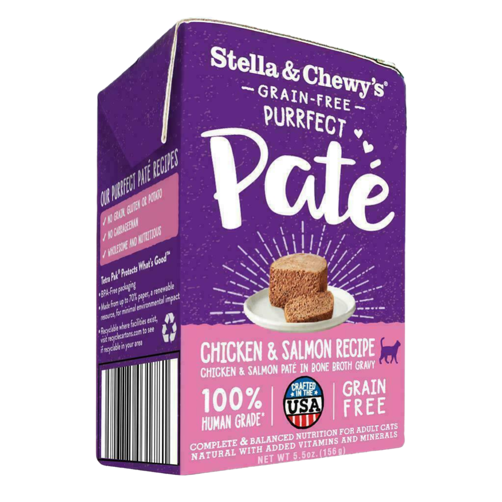 Stella & Chewy's Cat Purrfect Pate, Chicken & Salmon Medley, 5.5-oz image number null