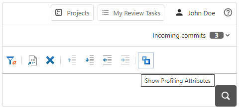 View Profiling Attributes Inline